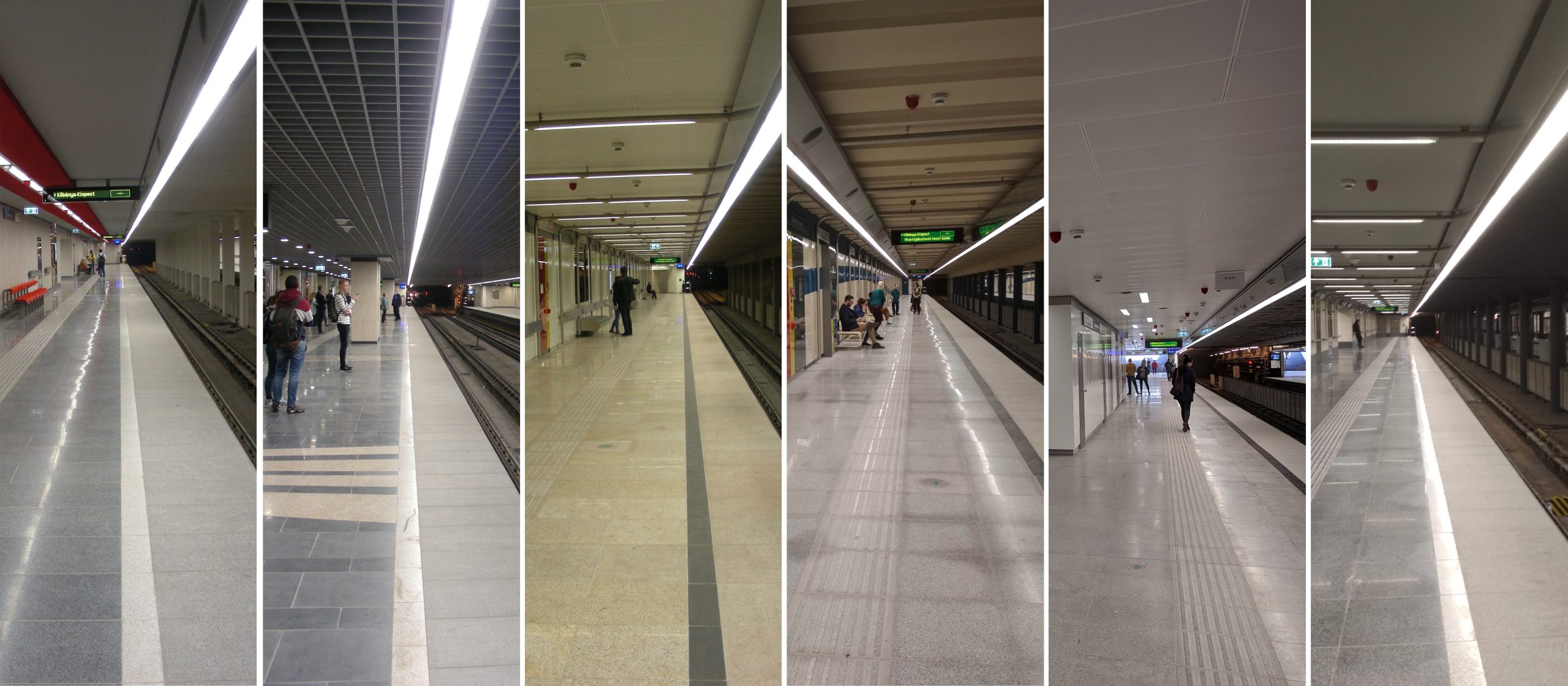A 3-as metró felújított állomásai