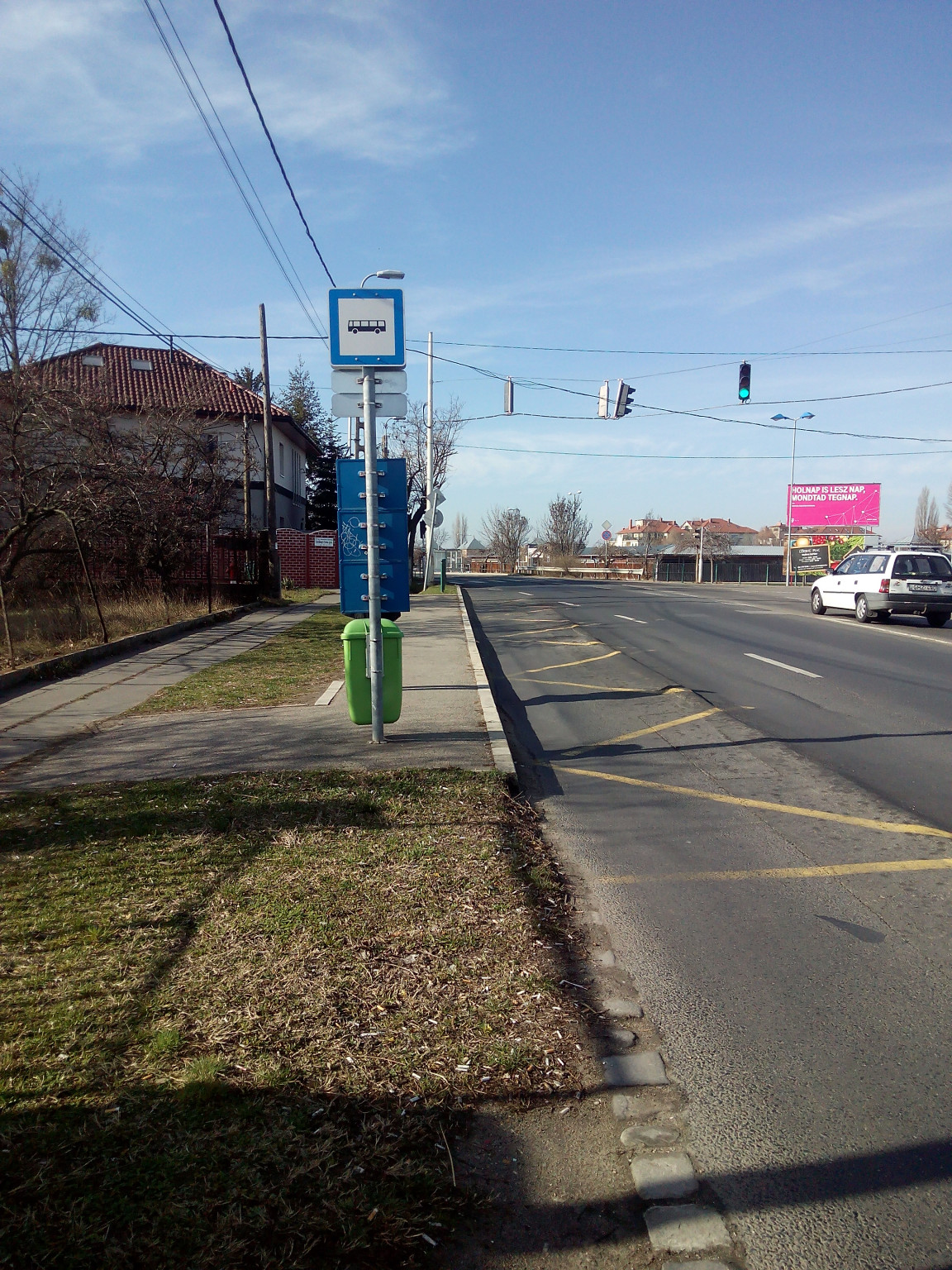 Fontos, hogy legyen árnyék a megállóban.