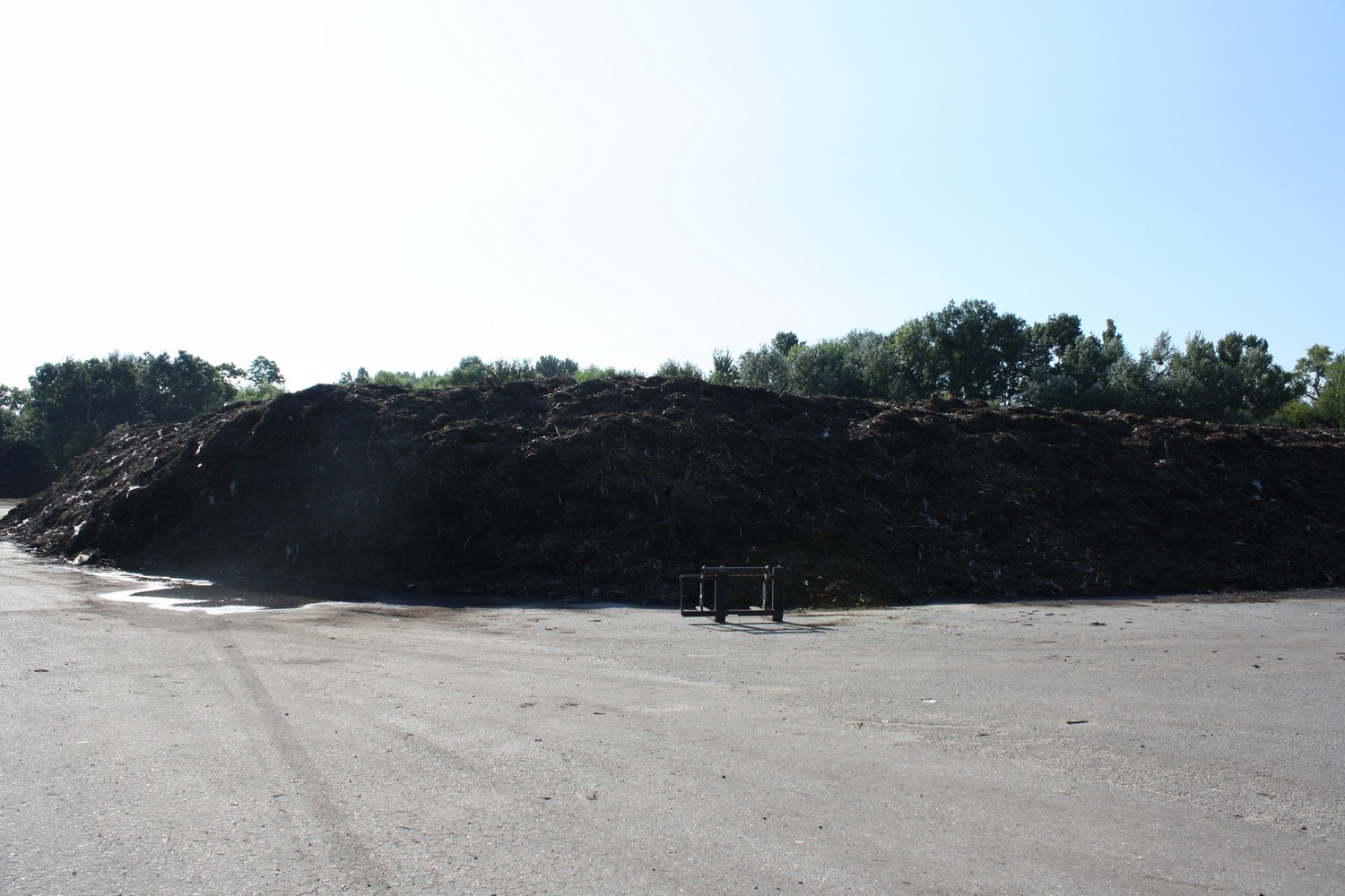 Így fest a folyamatban lévő komposzt 