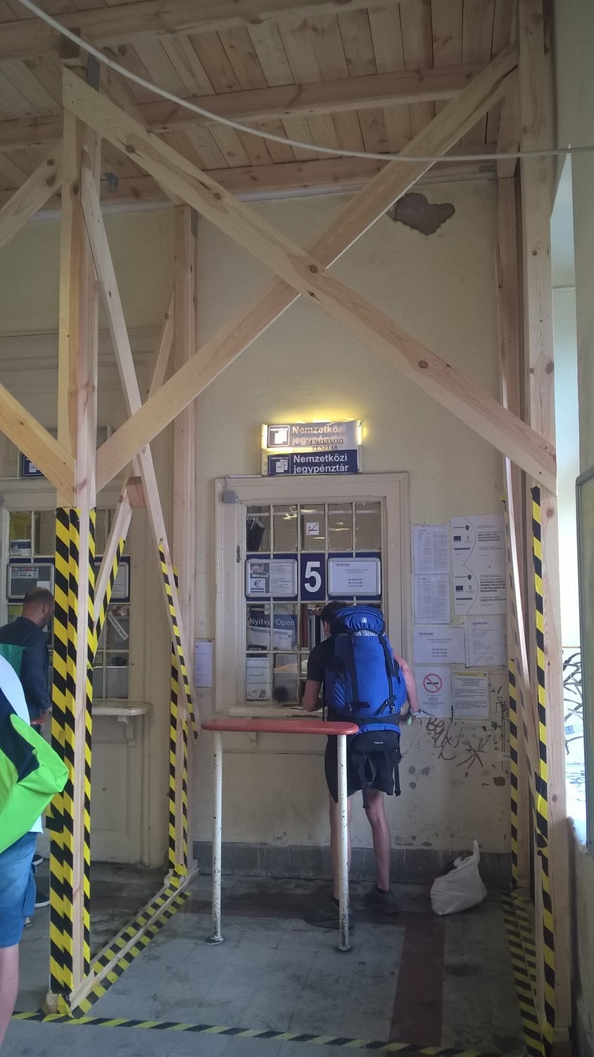 A Kelenföldi pályaudvar nemzetközi pénztára, 2017. július 1., jarokelo.hu/22042 (Fotó: Szalai Gábor)